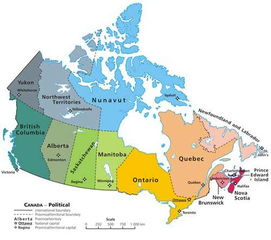 加拿大所有城市列表(加拿大的城市分布图)