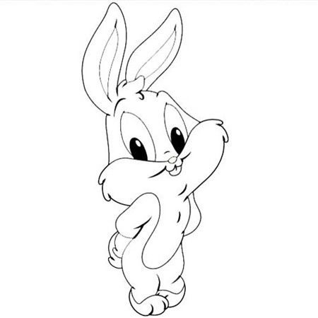 兔子简笔画 简笔画动物