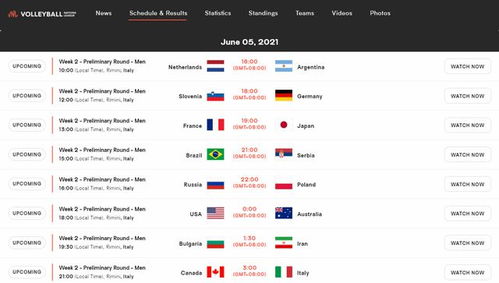 世界男排联赛6月5日赛程 直播安排,中国男排缘何退赛