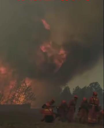 中国森林消防辟谣 这并非19名扑火队员最后影像,视频中的消防员平安无恙