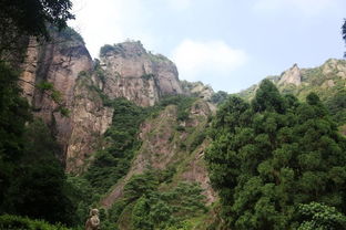 雁荡山游览之三 灵岩 小龙湫 景区