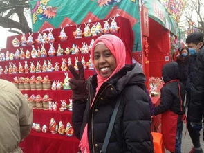 埃及留学生 在中国过春节跟在埃及过春节庙会不同 