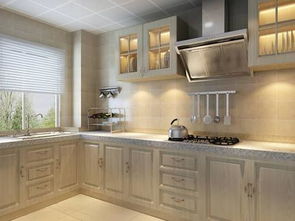 2018厨房白色墙面瓷砖贴图 房天下装修效果图 
