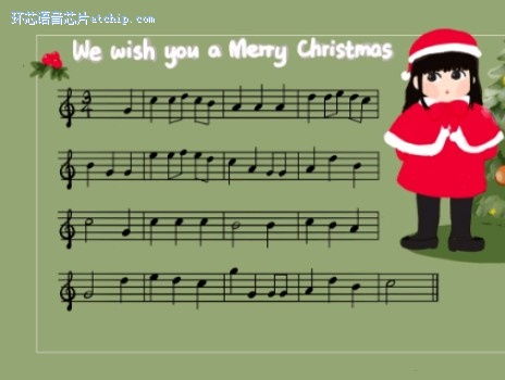 祝你圣诞快乐,祝你圣诞快乐歌曲歌词曲谱 声音类 ,We Wish You a Merry Christmas 
