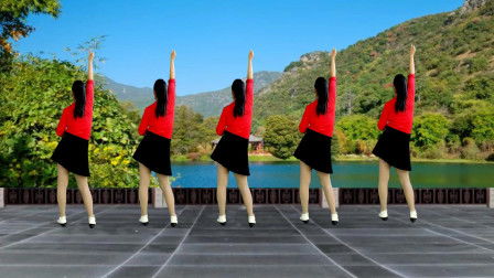 阳光美梅广场舞 原创32步舞蹈含分解教学网红火爆流行歌曲编舞美梅
