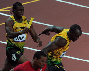 牙买加打破男子百米接力世界纪录 成功卫冕 