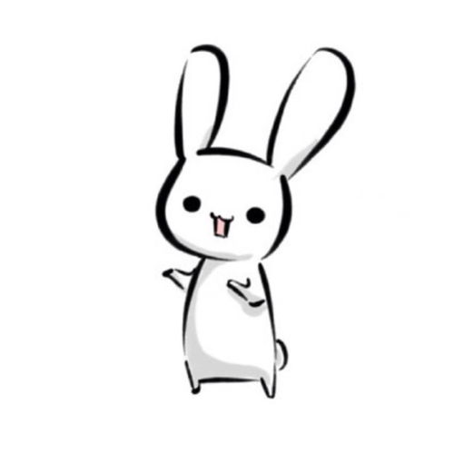 100种超萌兔子画画(萌兔子简笔画彩色 可爱)