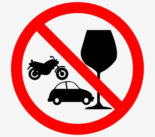 禁止酒后驾车标志(禁止酒后驾车创意图片)