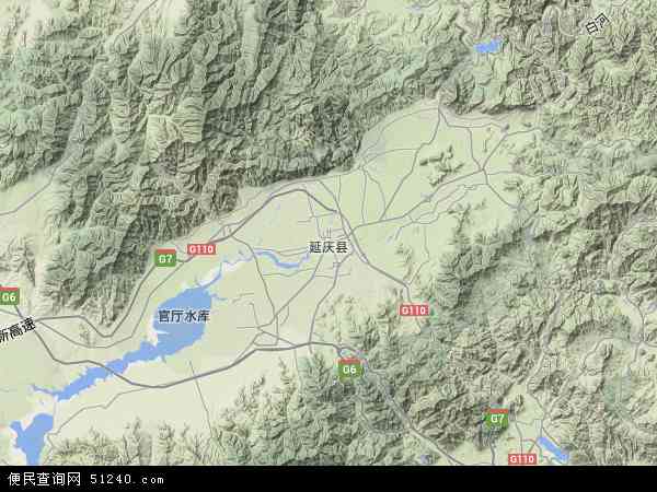 延庆县地图 延庆县卫星地图 延庆县高清航拍地图 