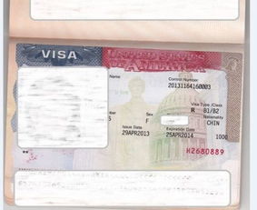 美国签证的签证号码visa number是什么 在哪里找到 