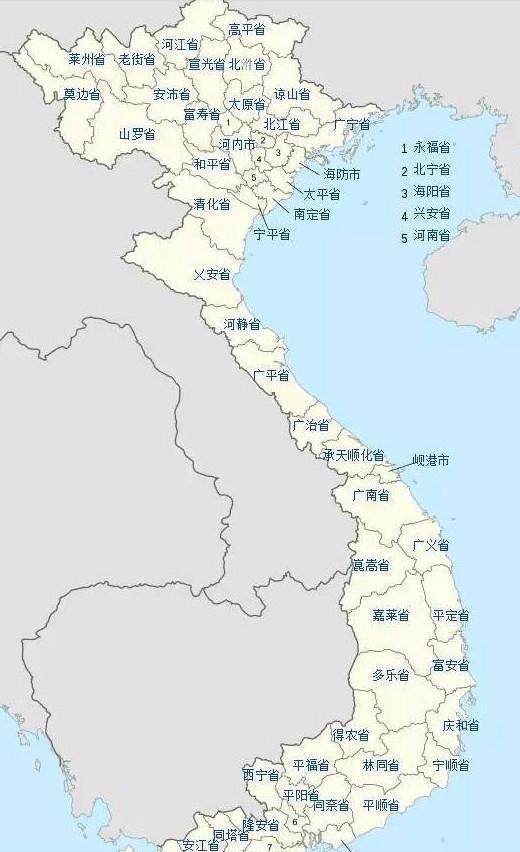 越南国土面积还没云南大,为啥要分成60多个省 背后另有玄机