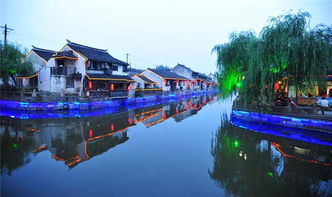上海枫泾古镇,是上海地区现存规模较大保存完好的水乡古镇
