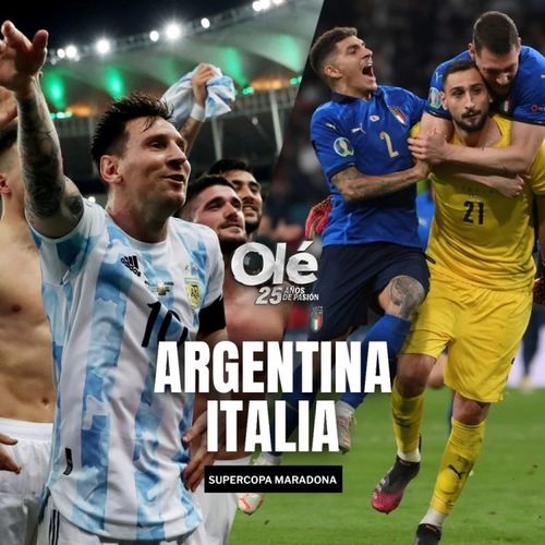 TNT 欧洲杯冠军意大利与美洲杯冠军阿根廷将参加马拉多纳杯