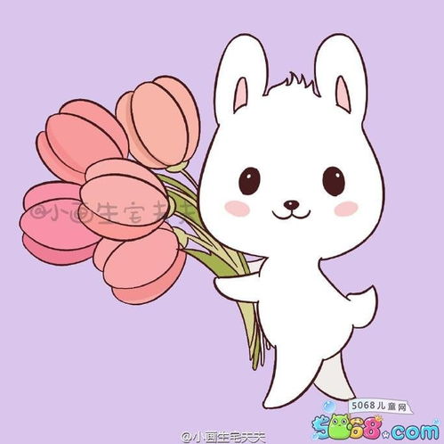 可爱小兔子图片卡通头像100种小兔子画法(可爱小兔子卡通头像手绘)