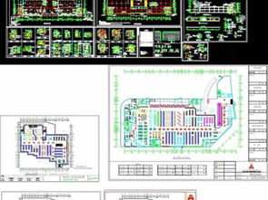 40套超市卖场布局规划设计CAD平面图平面图下载 CAD图纸图片大全 编号 17274872 