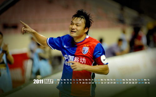 上海申花推出2011年官方日历 