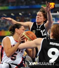 轮椅篮球 女子 美国队胜德国队