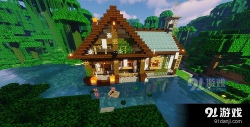 我的世界手游复古风格小屋怎么建